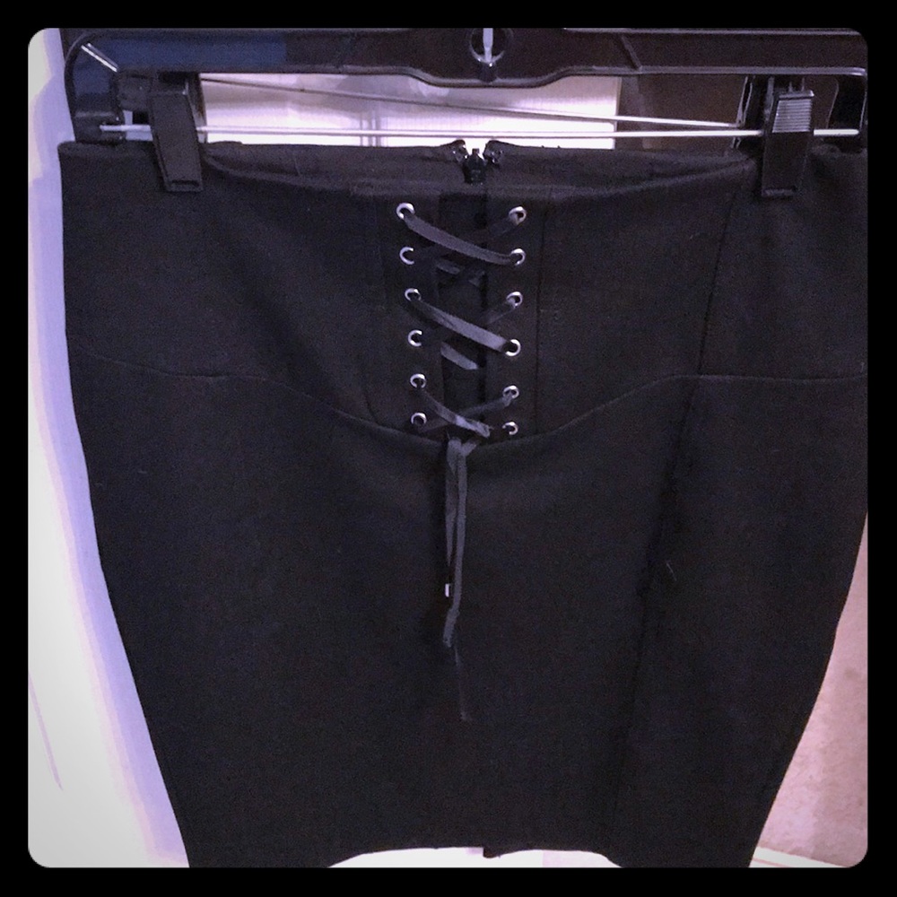 Express corset pencil skirt